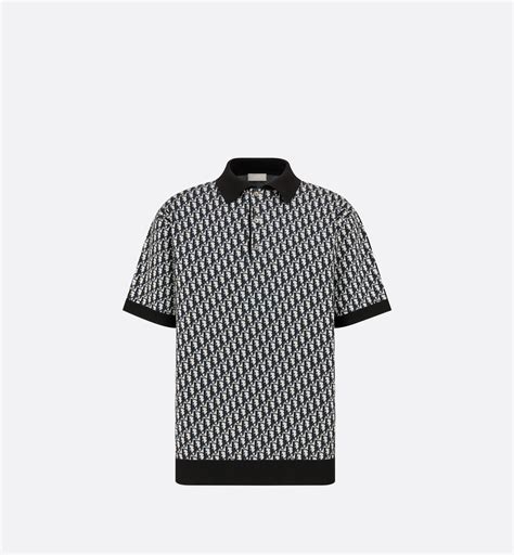 dior oblique polo|christian dior polo shirt.